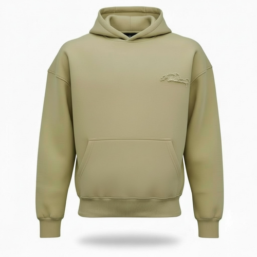RIPPED HOODIE - DESERT SAND